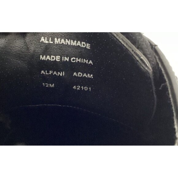 Alfani Adam 42101 Men’s Black Oxford Shoe Size 12M
